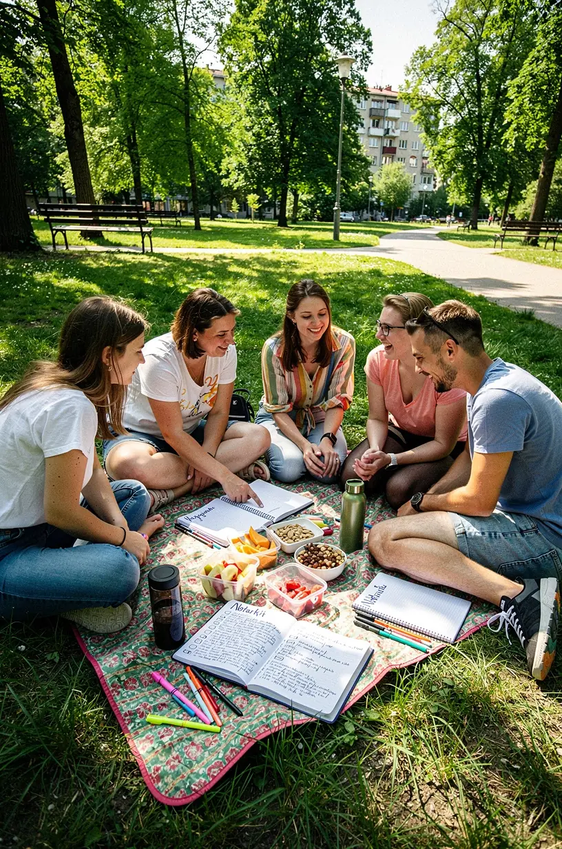 Aplikacja mobilna pokazująca harmonogram i listę zadań do wykonania